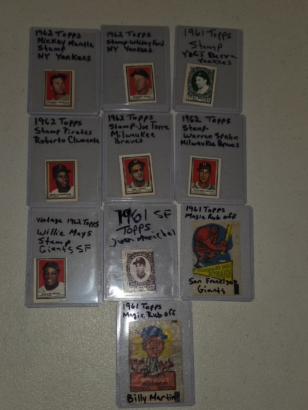 1960s Topps Stamps